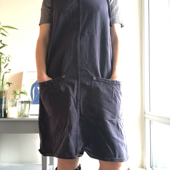 Overall/pinafore denim dress - Picture 2 of 6